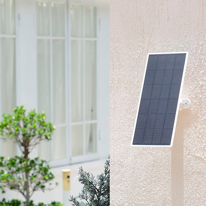 Wasserstein - Solar Panel for Google Nest Cam (Battery) - White_3