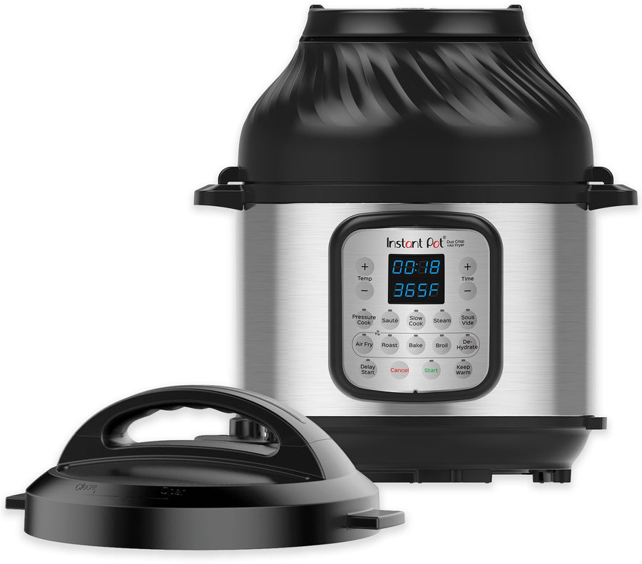 Instant Pot - 6Qt Crisp Pressure Cooker Air Fryer - Silver_0