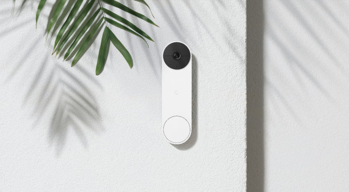 Google - Nest Doorbell Battery - Snow_7