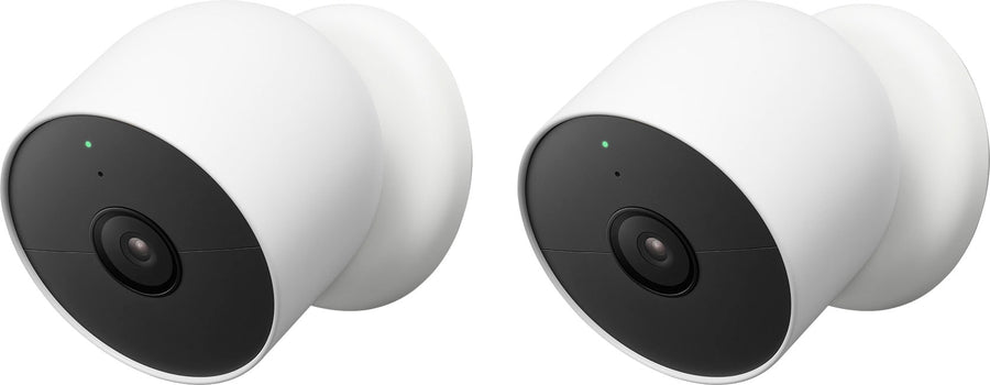 Google - Nest Cam Battery 2 Pack - Snow_0
