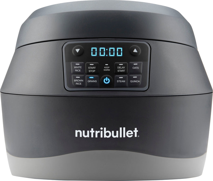 NutriBullet - EveryGrain 10-cup Rice and Grain Cooker - Gray_0