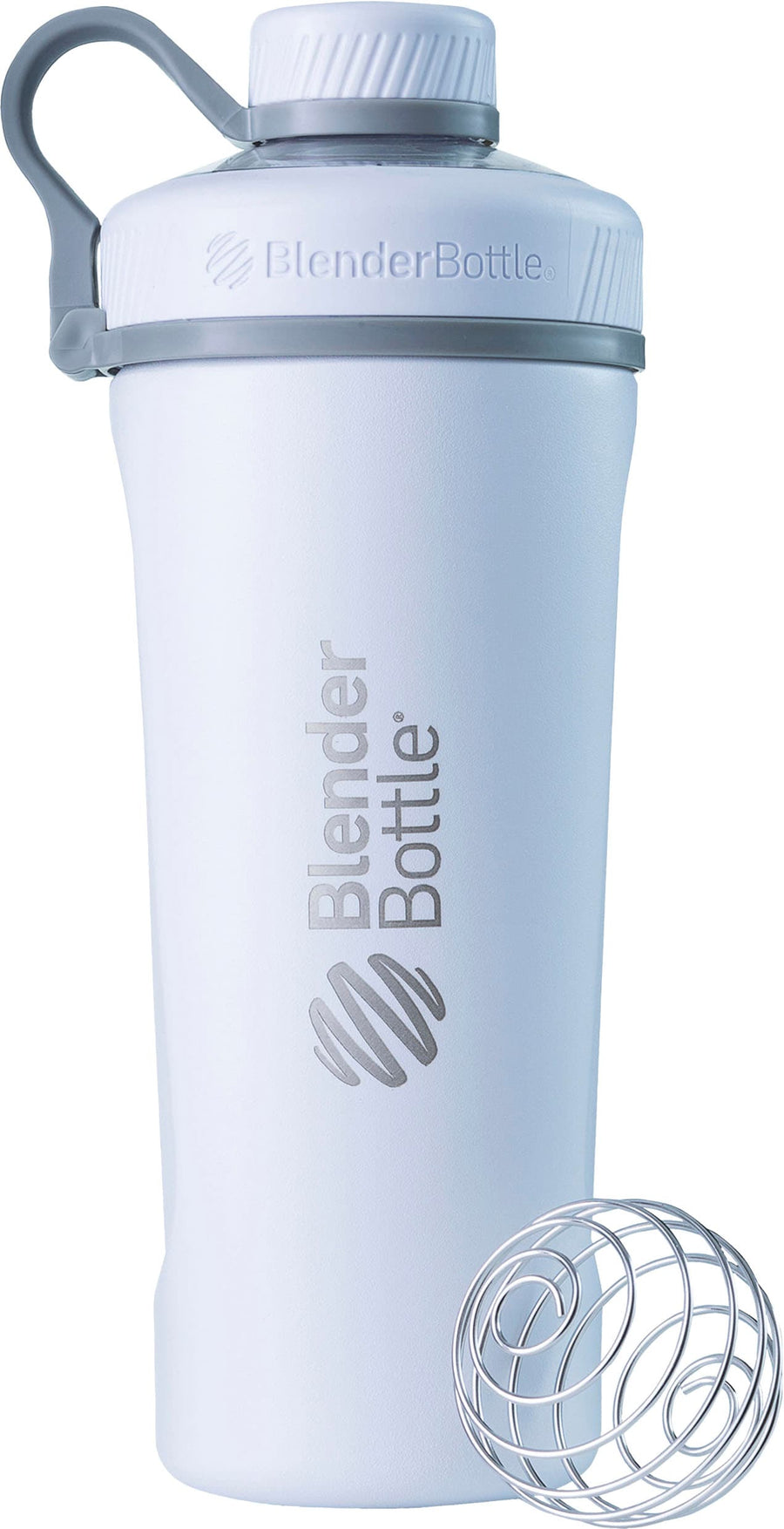 BlenderBottle - Radian Insulated Stainless Steel 26 oz. Water Bottle/Shaker Cup - Matte White_0