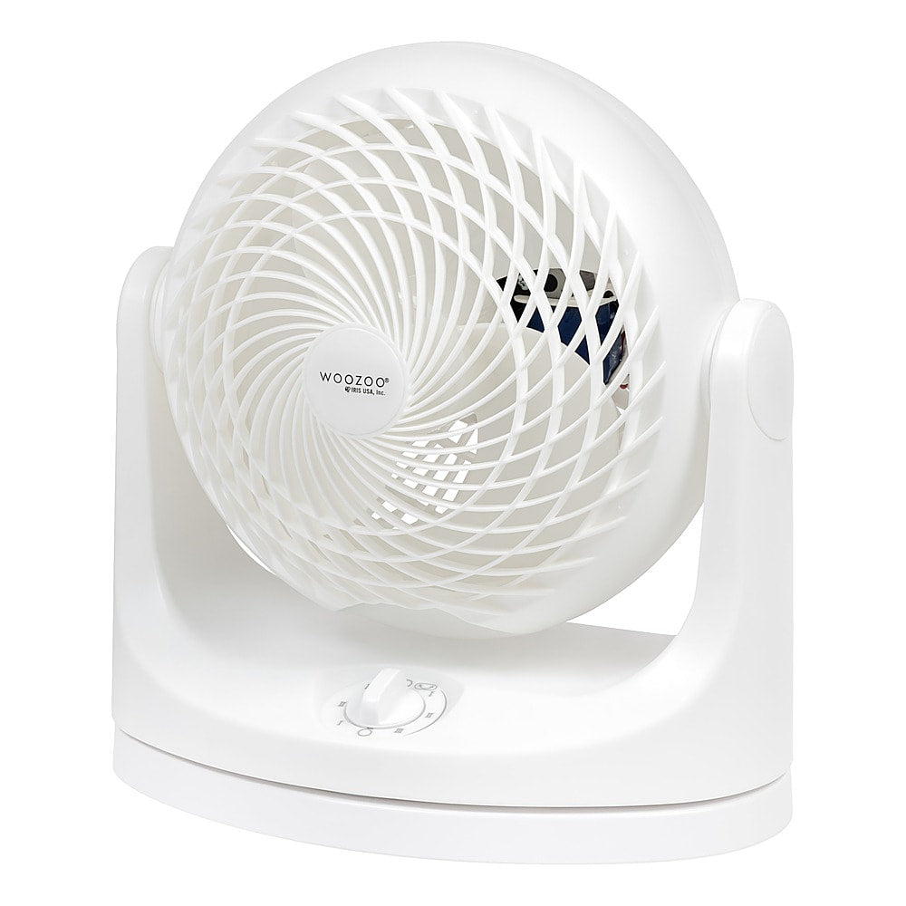 Woozoo - Oscillating Air Circulator Fan - 3 Speed - Medium Room 275 ft² - White_1