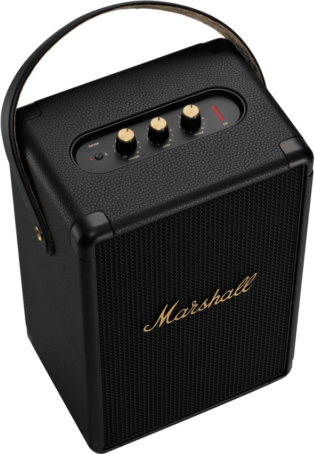 Marshall - Tufton Portable Bluetooth Speaker - Black & Brass_4