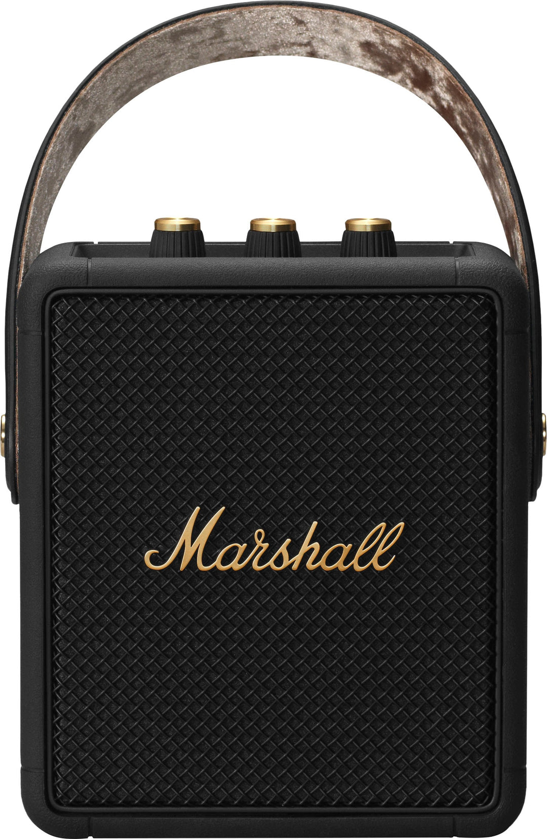 Marshall - Stockwell II Portable Bluetooth Speaker - Black & Brass_0