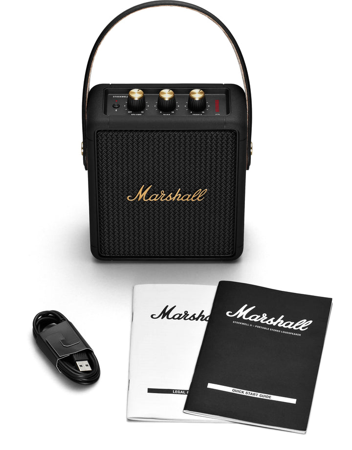 Marshall - Stockwell II Portable Bluetooth Speaker - Black & Brass_11