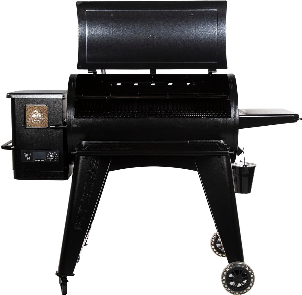 Pit Boss - Navigator 1150 Wood Pellet Grill with Grill Cover - Dark Grey_1