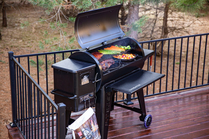 Pit Boss - Navigator 1150 Wood Pellet Grill with Grill Cover - Dark Grey_5