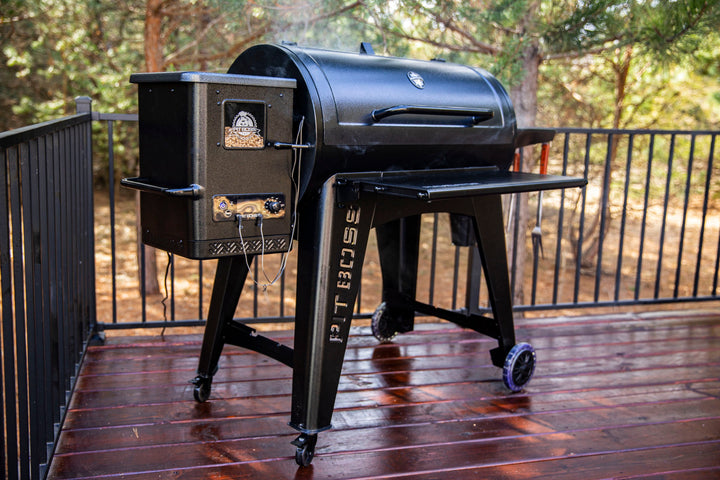 Pit Boss - Navigator 1150 Wood Pellet Grill with Grill Cover - Dark Grey_2