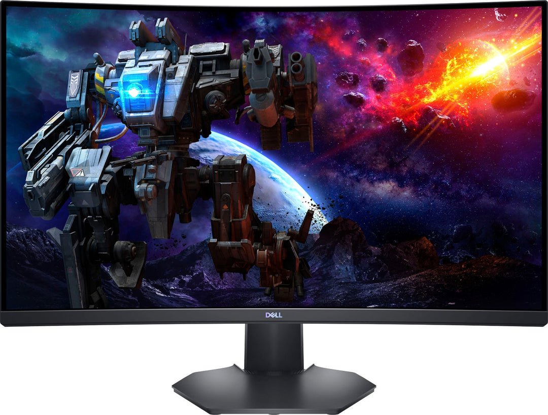 Dell - S3222DGM 32" LED Curved QHD FreeSync Gaming Monitor (DisplayPort, HDMI) - Black_0