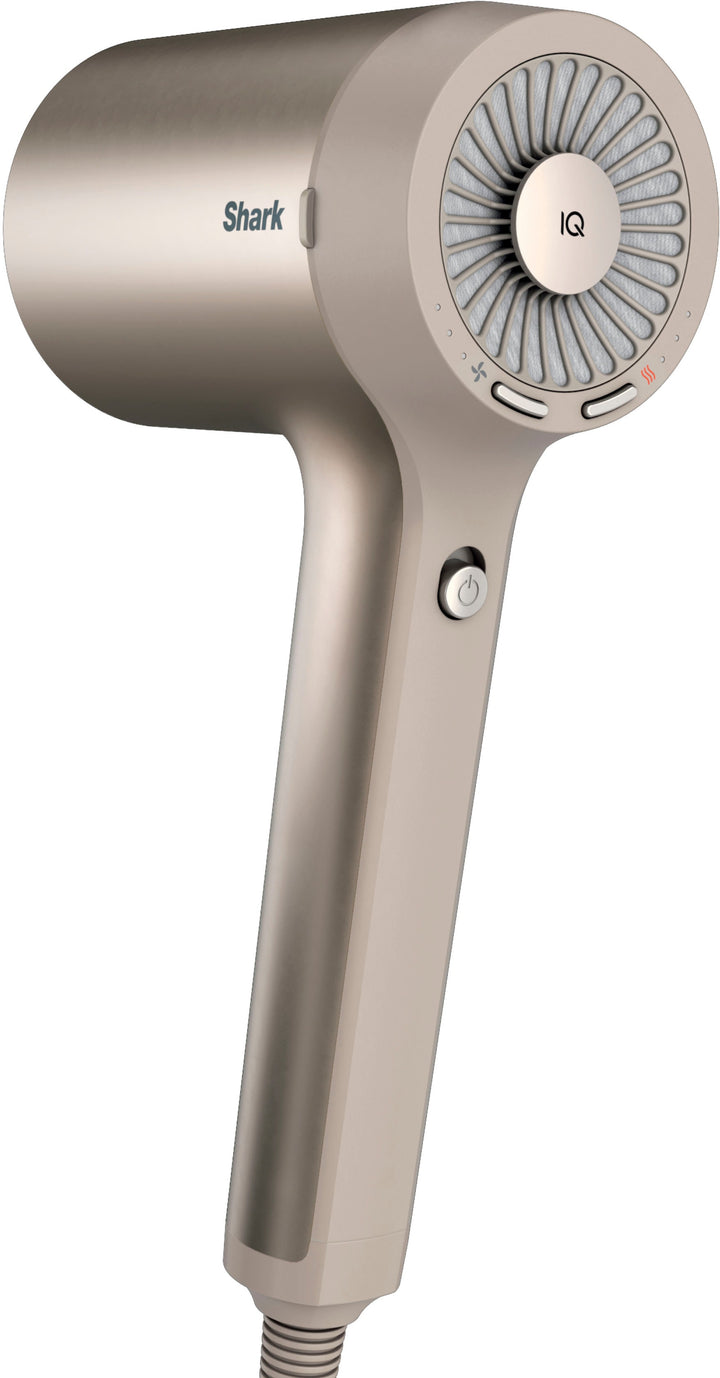 Shark - HyperAir Hair Blow Dryer with IQ 2-in-1 Concentrator & Styling Brush Attachments - Stone_2