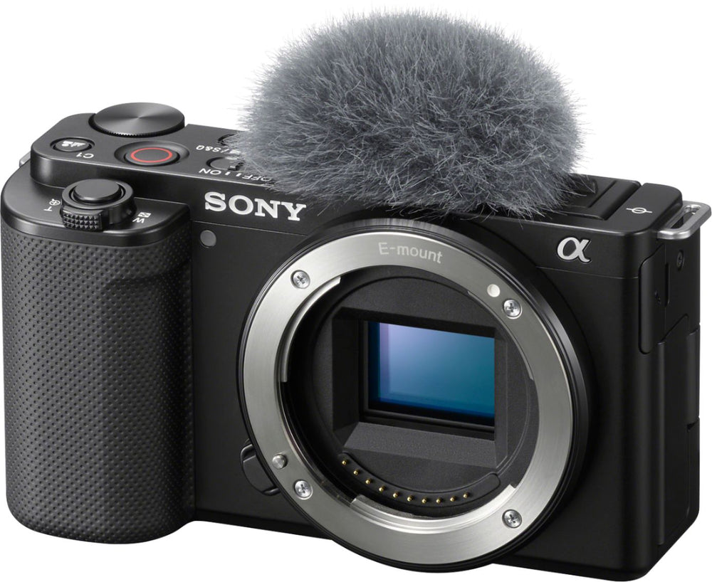 Sony - Alpha ZV-E10 Mirrorless Vlog Camera - Body Only - Black_1