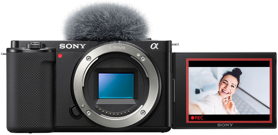 Sony - Alpha ZV-E10 Mirrorless Vlog Camera - Body Only - Black_0