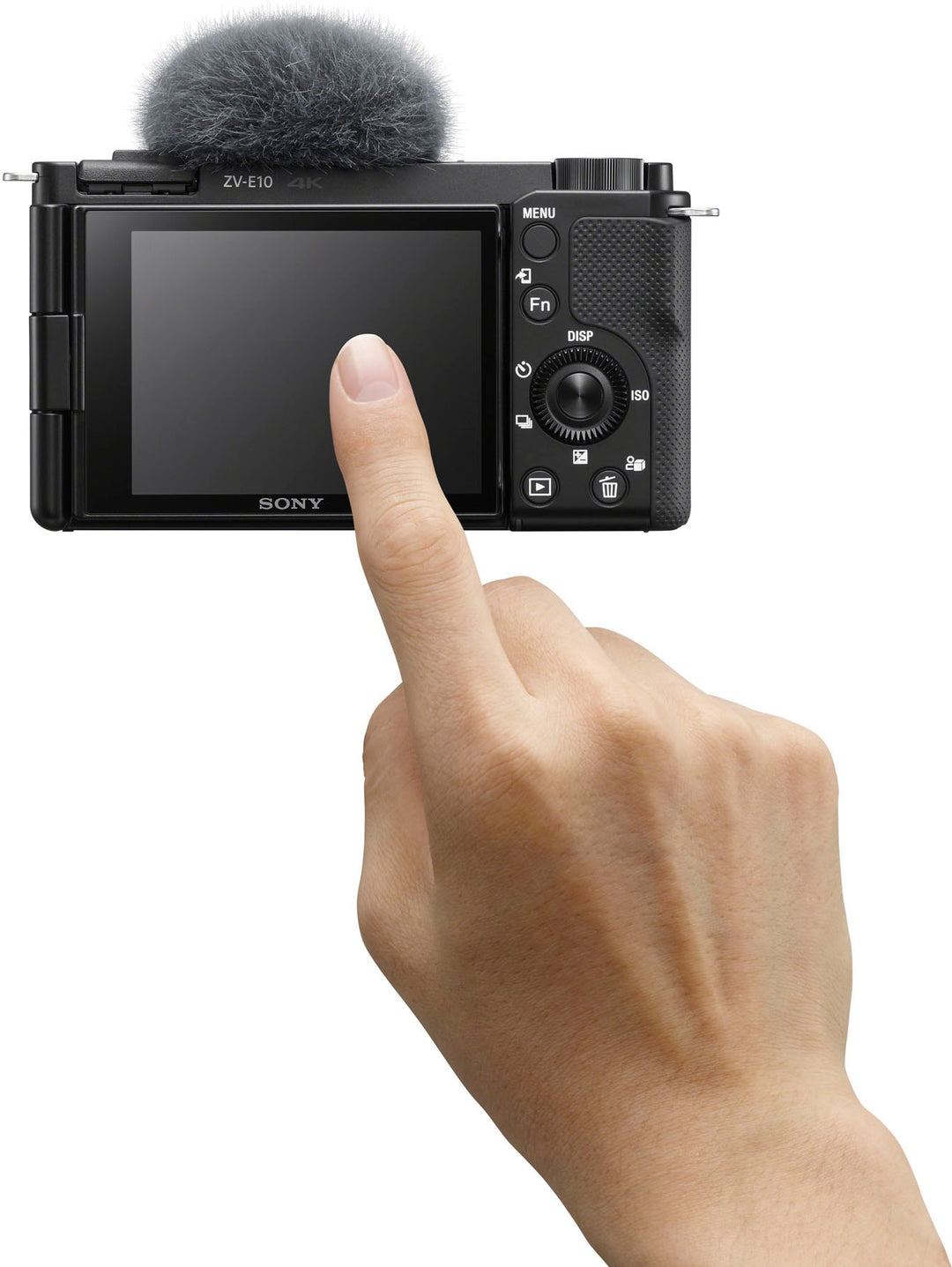 Sony - Alpha ZV-E10 Mirrorless Vlog Camera - Body Only - Black_7