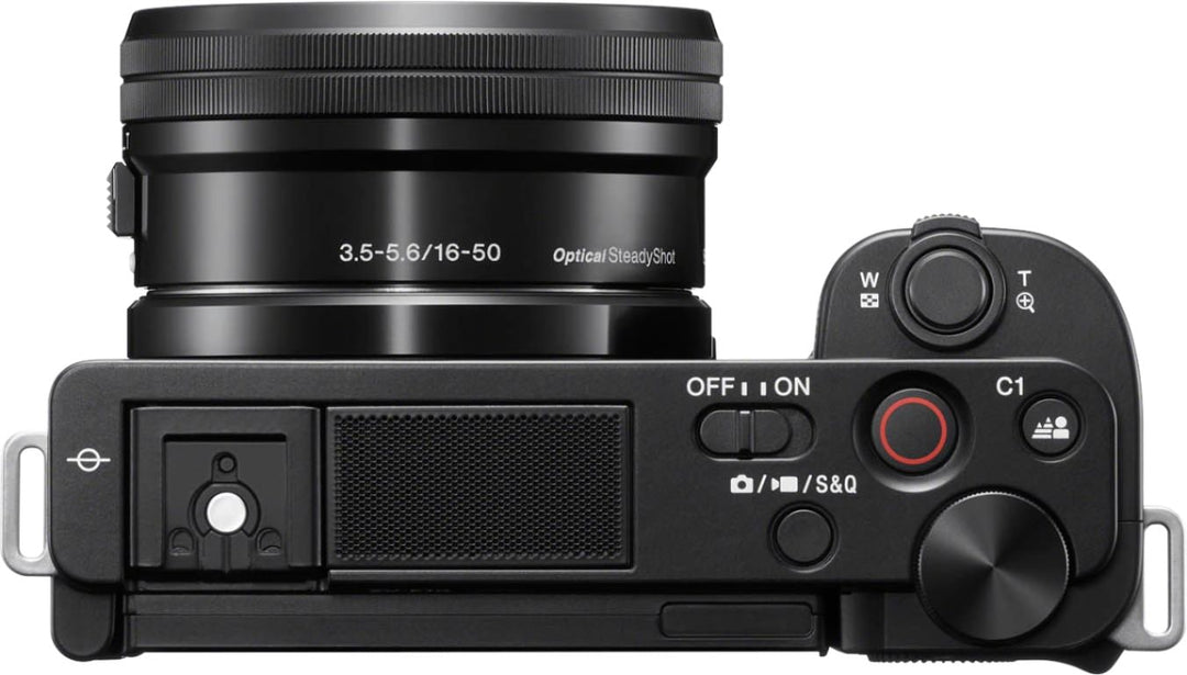 Sony - Alpha ZV-E10 Kit Mirrorless Vlog Camera with 16-50mm Lens - Black_5