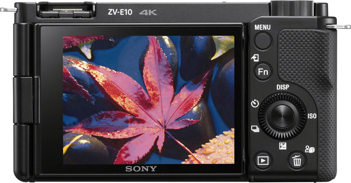 Sony - Alpha ZV-E10 Kit Mirrorless Vlog Camera with 16-50mm Lens - Black_8