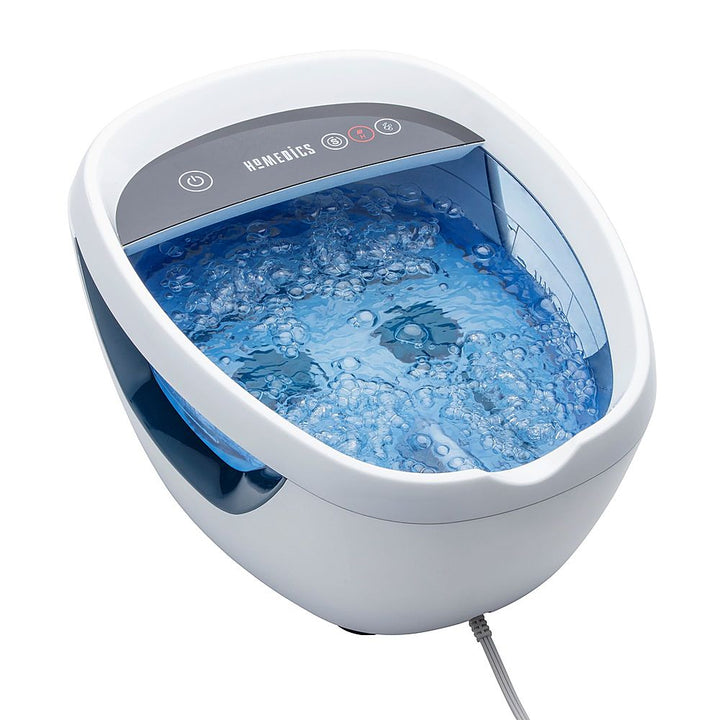 HoMedics - Shiatsu Footbath with Heat Boost - White_0
