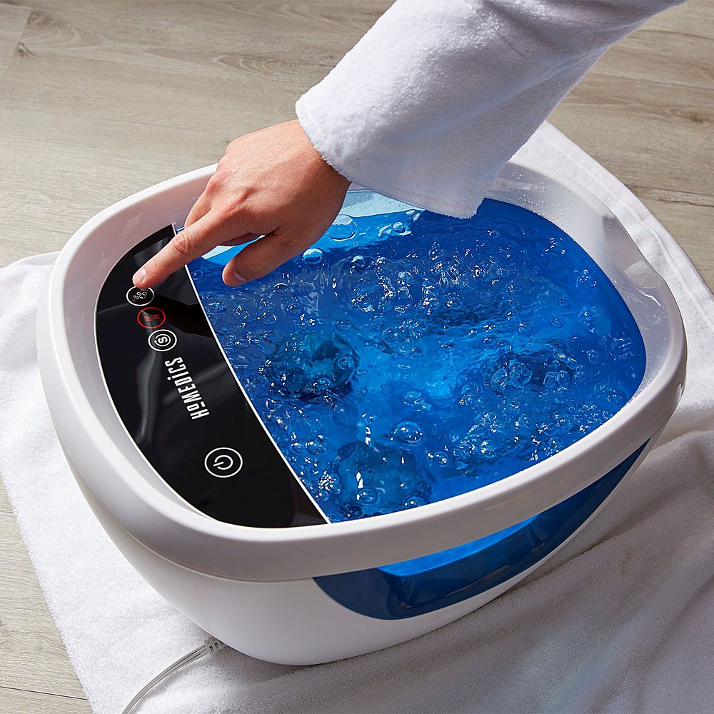 HoMedics - Shiatsu Footbath with Heat Boost - White_13
