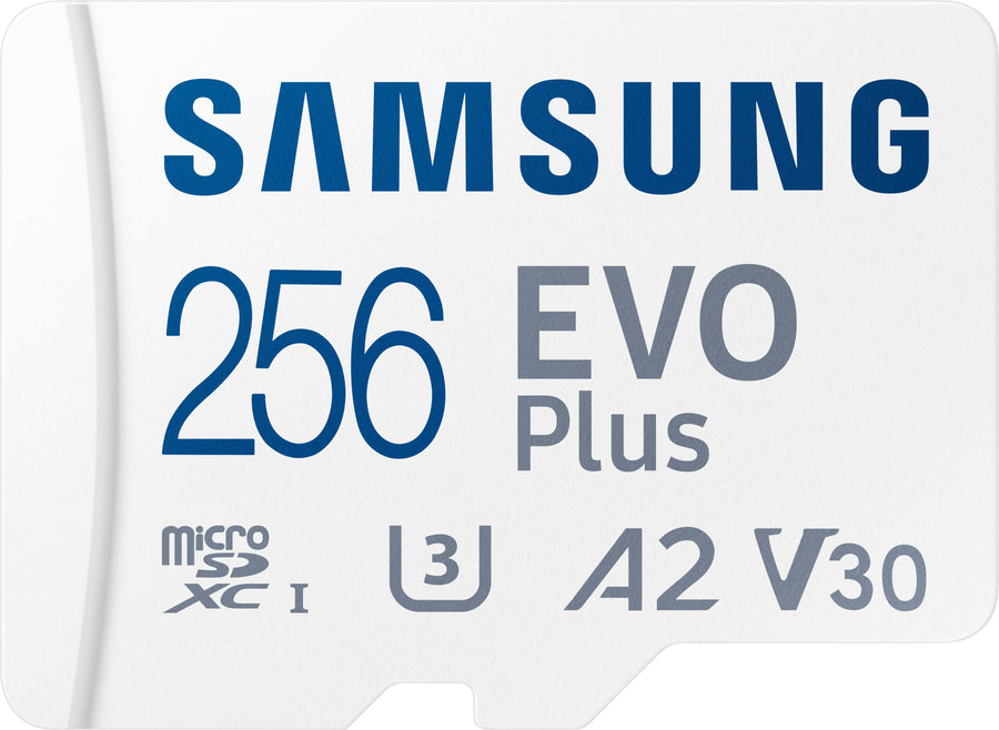 Samsung - EVO Plus 256GB microSDXC UHS-I Memory Card with Adapter_0