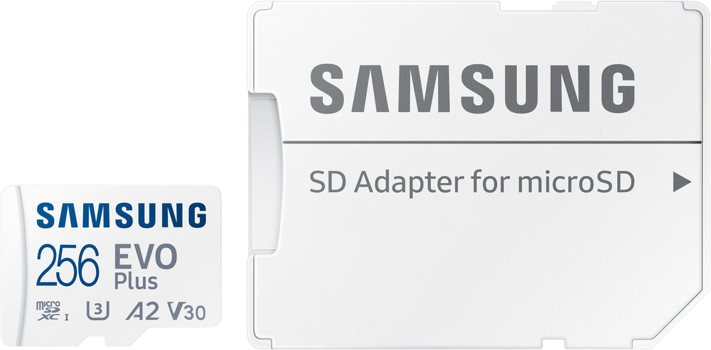Samsung - EVO Plus 256GB microSDXC UHS-I Memory Card with Adapter_1