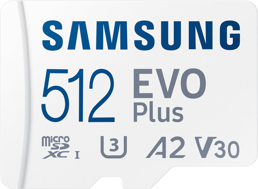 Samsung - EVO Plus 512GB microSDXC UHS-I Memory Card with Adapter_0