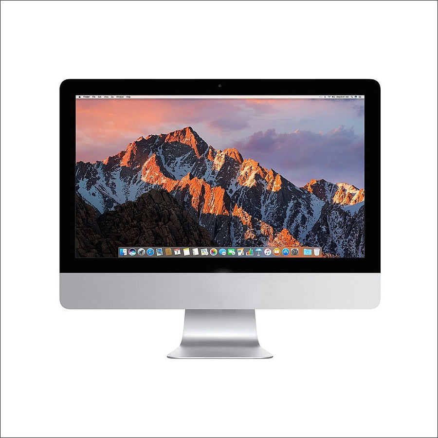 Apple - 21.5" Pre-Owned iMac Desktop - Intel Core i5 3.0GHz - 8GB Memory - 1TB HDD (2017) - Silver_0