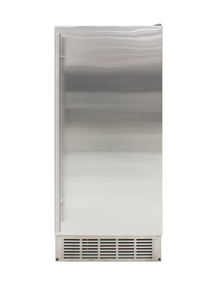 Vinotemp - Brama Indoor 15-Inch 25 Lb Freestanding Icemaker - Silver_0