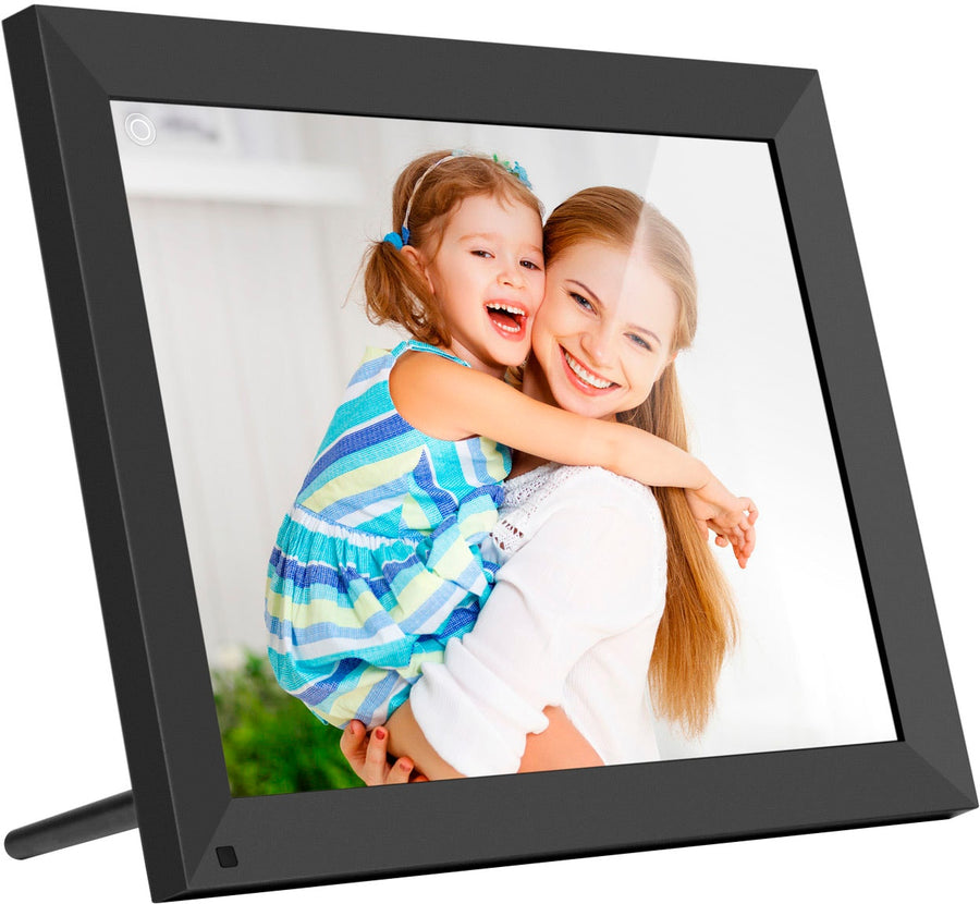 Aluratek - 15" Touchscreen LCD Wi-Fi Digital Photo Frame - Black_0
