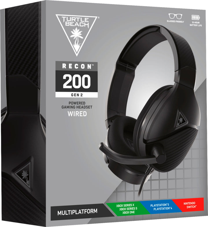 Turtle Beach - Recon 200 Gen 2 Powered Gaming Headset for Xbox One & Xbox Series X|S, PlayStation 4, PlayStation 5 and Nintendo Switch - Black_2