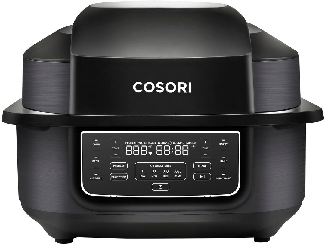 Cosori - Aeroblaze Smart Indoor 8-in-1 Grill with 6-qt Air Grill, Crisp, Dehydrate, Broil, Roast, Bake - Black_6