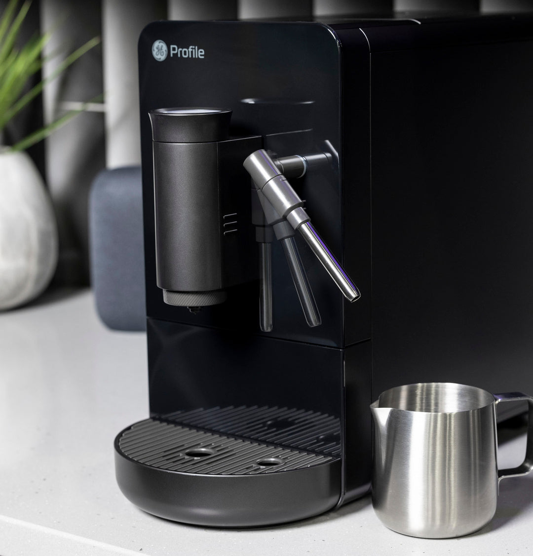 GE Profile - Automatic Espresso Machine with 20 bars of pressure, Milk Frother, and Built-In Wi-Fi - Black_12