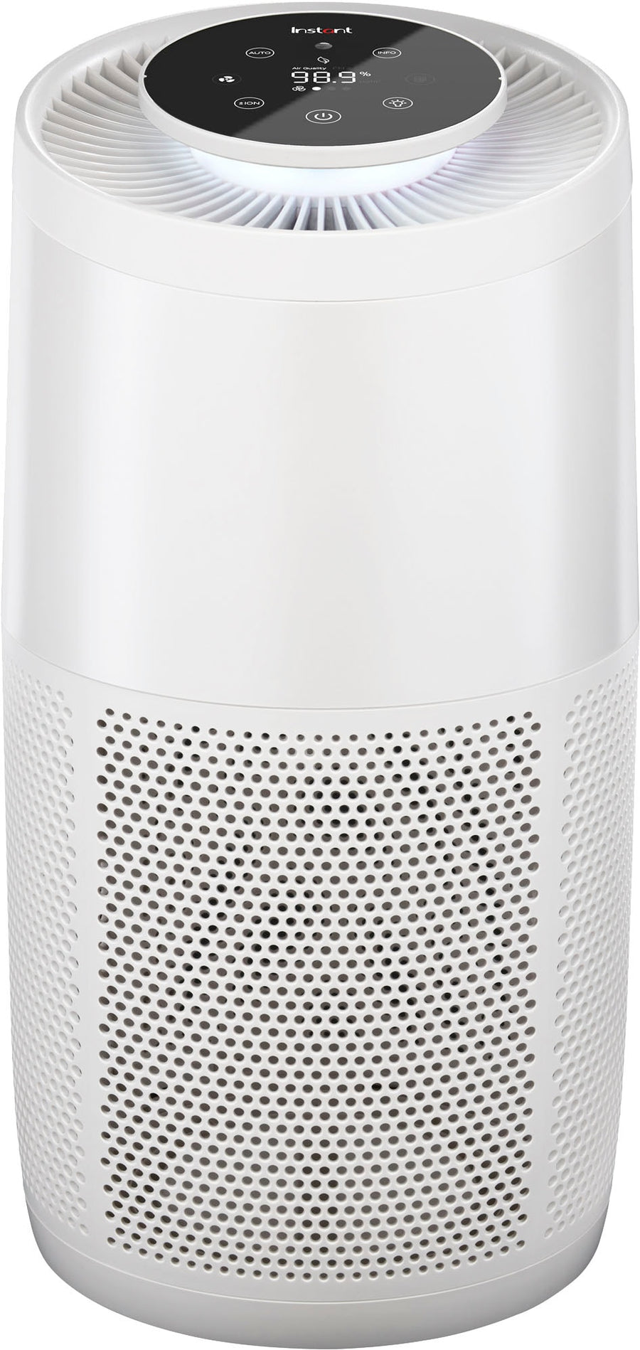 Instant - HEPA Air Purifier for Large Rooms Removes 99.9% of Dust, Smoke, & Pollen with Plasma Ion Technology - Pearl_0
