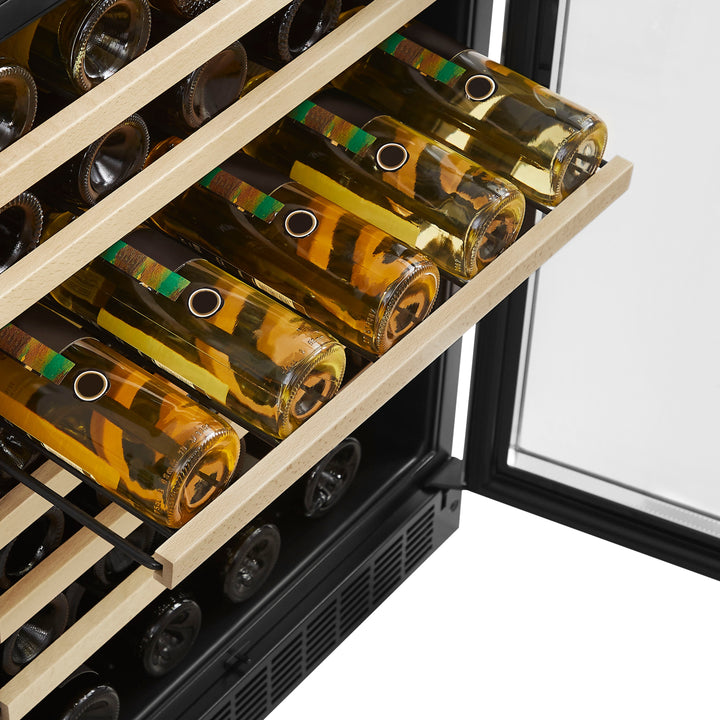 Insignia™ - 61-Bottle Built-In Wine Cooler - Stainless steel_4