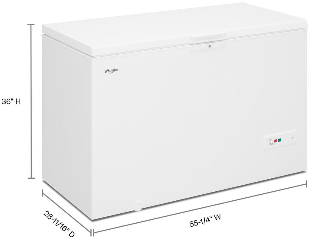 Whirlpool - 16 Cu. Ft. Chest Freezer with Basket - White_9