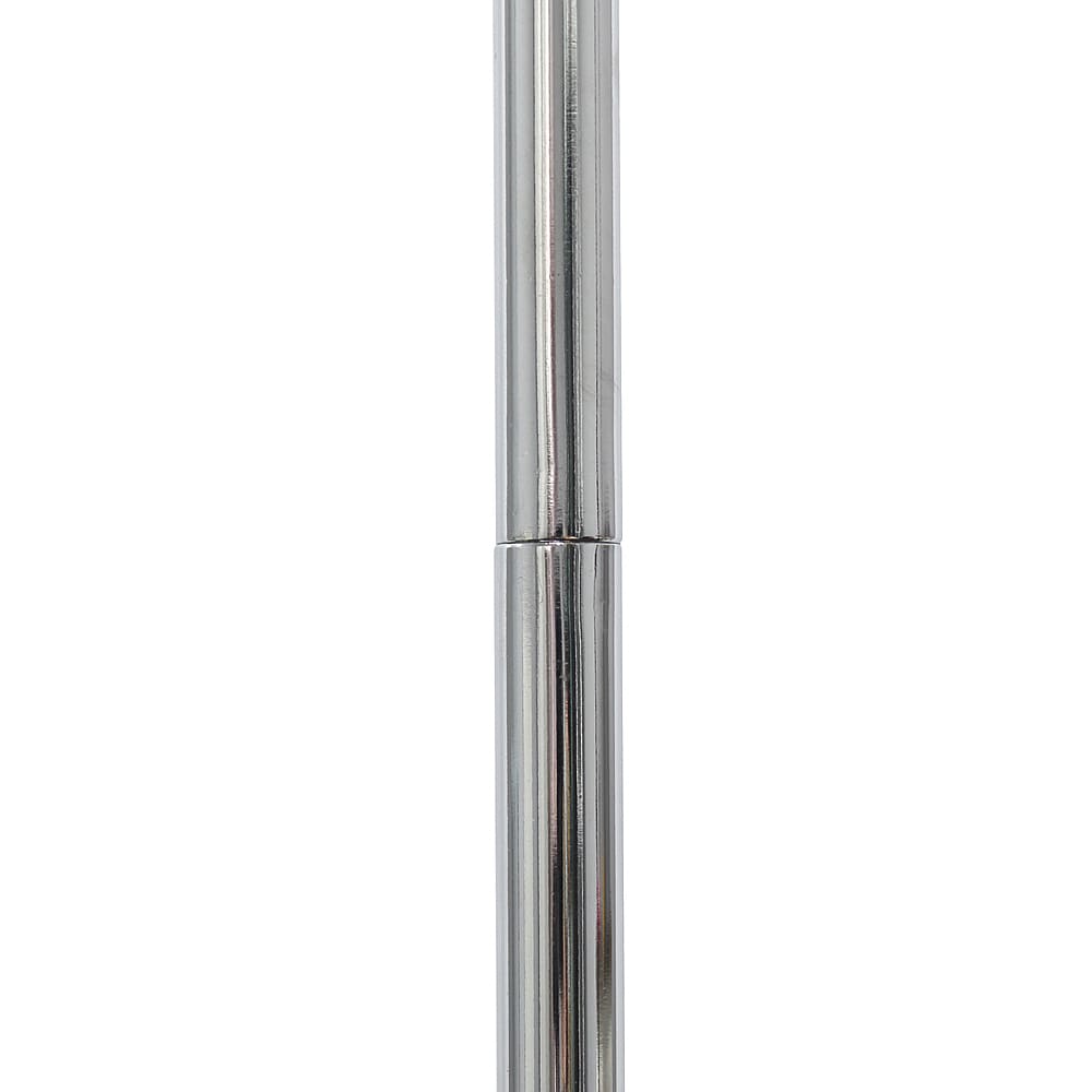 Simple Designs - Arched Brushed Nickel Floor Lamp - Brushed Nickel base/Black shade_6