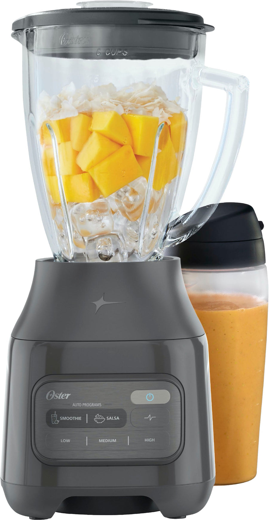 Oster 2-in-1 Blender System with Blend-n-Go Cup - Gray_0