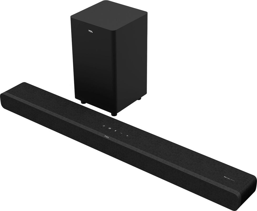 TCL - Alto 8 Plus 2.1.2 Channel Dolby Atmos Sound Bar with Wireless Subwoofer, Bluetooth – TS8212-NA, 39-inch, Black - Black_6