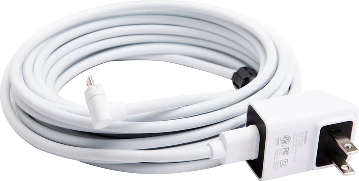 SimpliSafe - Outdoor Camera 25' Power Cable - White_0