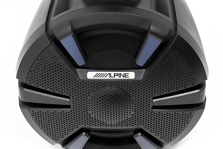 Alpine - 6-1/2” 2-Way Weather-Resistant Coaxial Speaker Pods (Pair) - Black_0