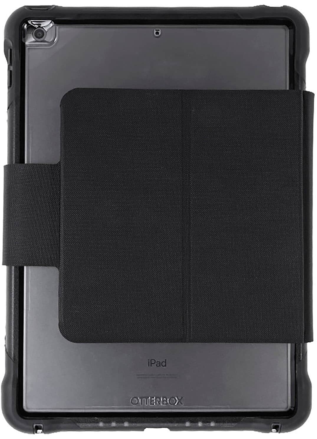 OtterBox - Unlimited Series w/Keyboard Folio for Apple® iPad® (7th generation, 8th generation, and 9th generation) - Black Crystal_3
