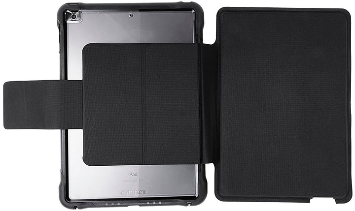 OtterBox - Unlimited Series w/Keyboard Folio for Apple® iPad® (7th generation, 8th generation, and 9th generation) - Black Crystal_4