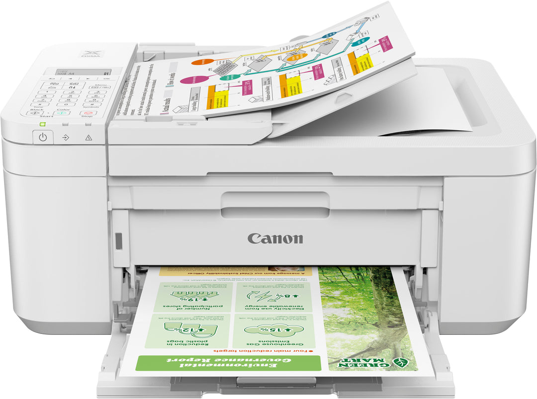 Canon - PIXMA TR4720 Wireless All-In-One Inkjet Printer - White_7