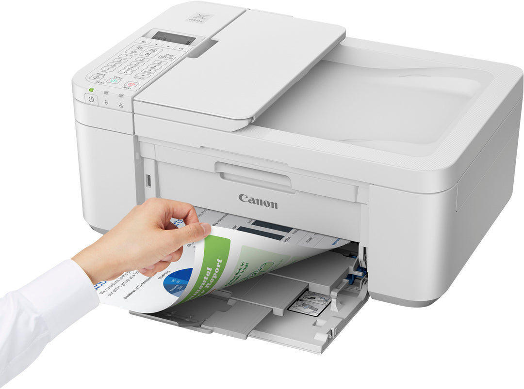 Canon - PIXMA TR4720 Wireless All-In-One Inkjet Printer - White_4