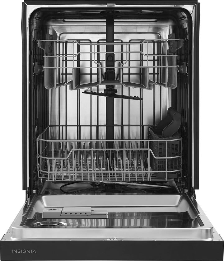Insignia™ - Front Control Built-In Dishwasher with Smart Wash - Stainless steel_5