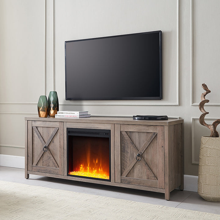 Camden&Wells - Granger Crystal Fireplace TV Stand for TVs Up to 65" - Gray Oak_3