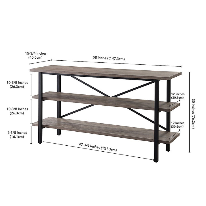 Camden&Wells - Holloway TV Stand for TVs Up to 65" - Gray Oak_6