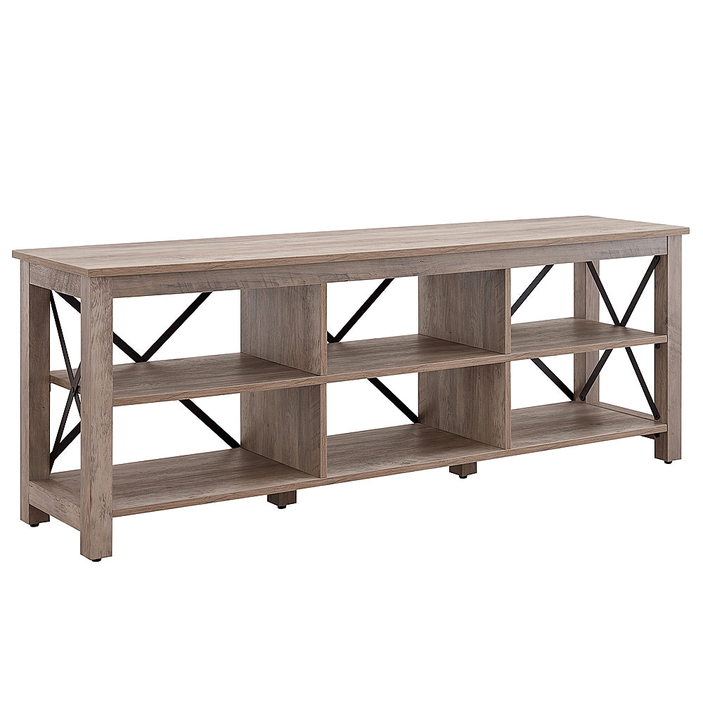 Camden&Wells - Sawyer TV Stand for TVs up to 80" - Gray Oak_0