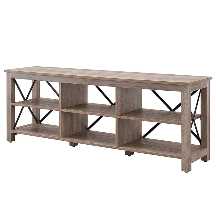 Camden&Wells - Sawyer TV Stand for TVs up to 80" - Gray Oak_4