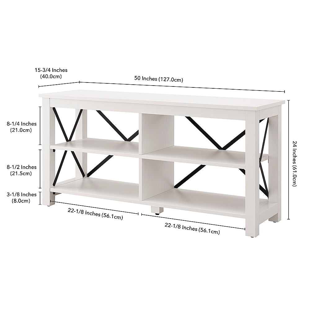 Camden&Wells - Sawyer TV Stand for TVs up to 55" - White_6