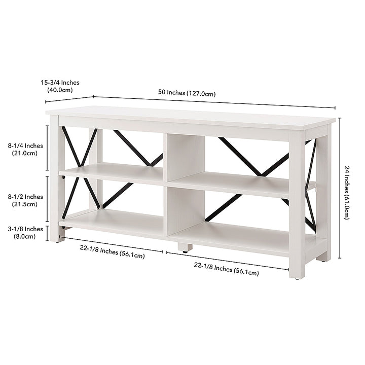 Camden&Wells - Sawyer TV Stand for TVs up to 55" - White_6